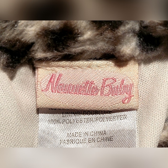 Leopard Print Baby Cardigan - Picture 5 of 6